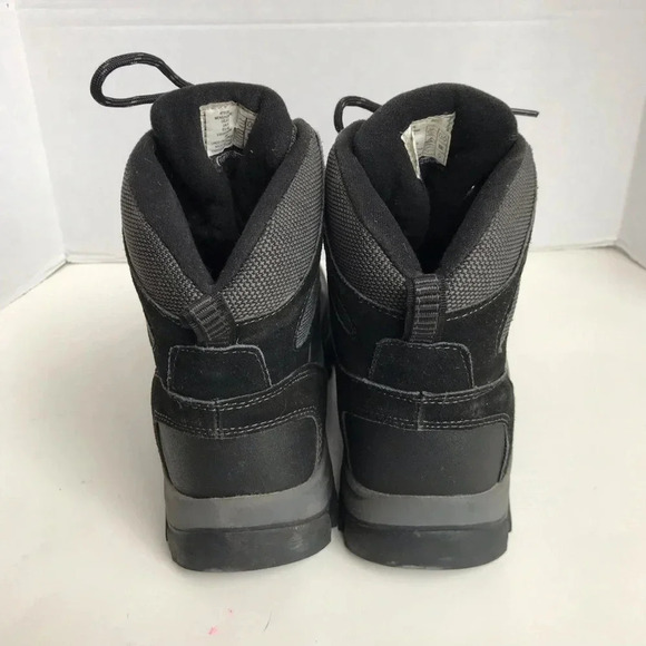 Lands End Mens High Top Hiking Boots Leather - Picture 4 of 8